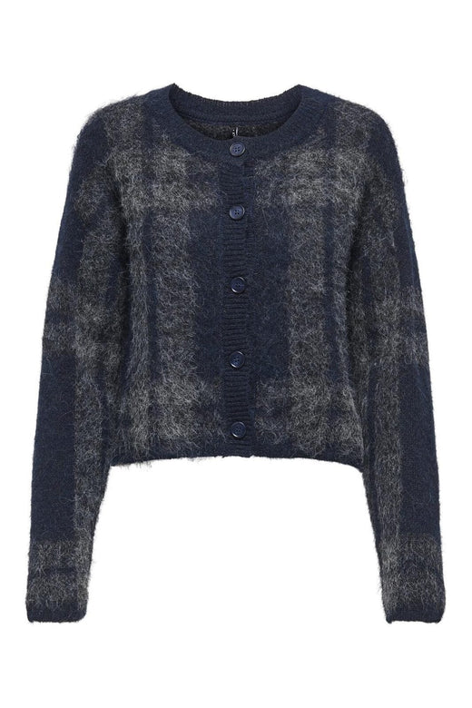 Only - Onlbeverly Life Ls Button Onec Cardi Knt - 4928940 Night Sky Medium Gray/Melange