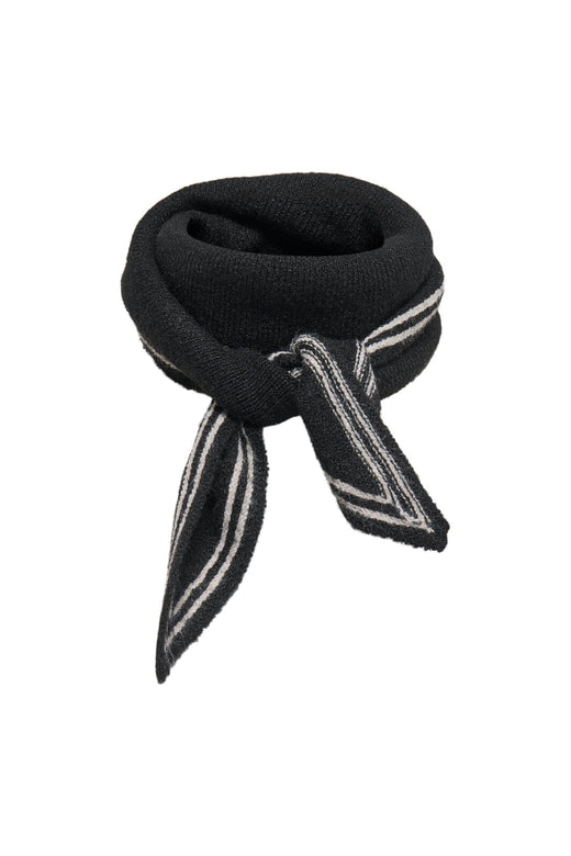 Only - Onlcamilla Knit Small Scarf Cc - 4772016 Black Birch Edge Tørklæder 