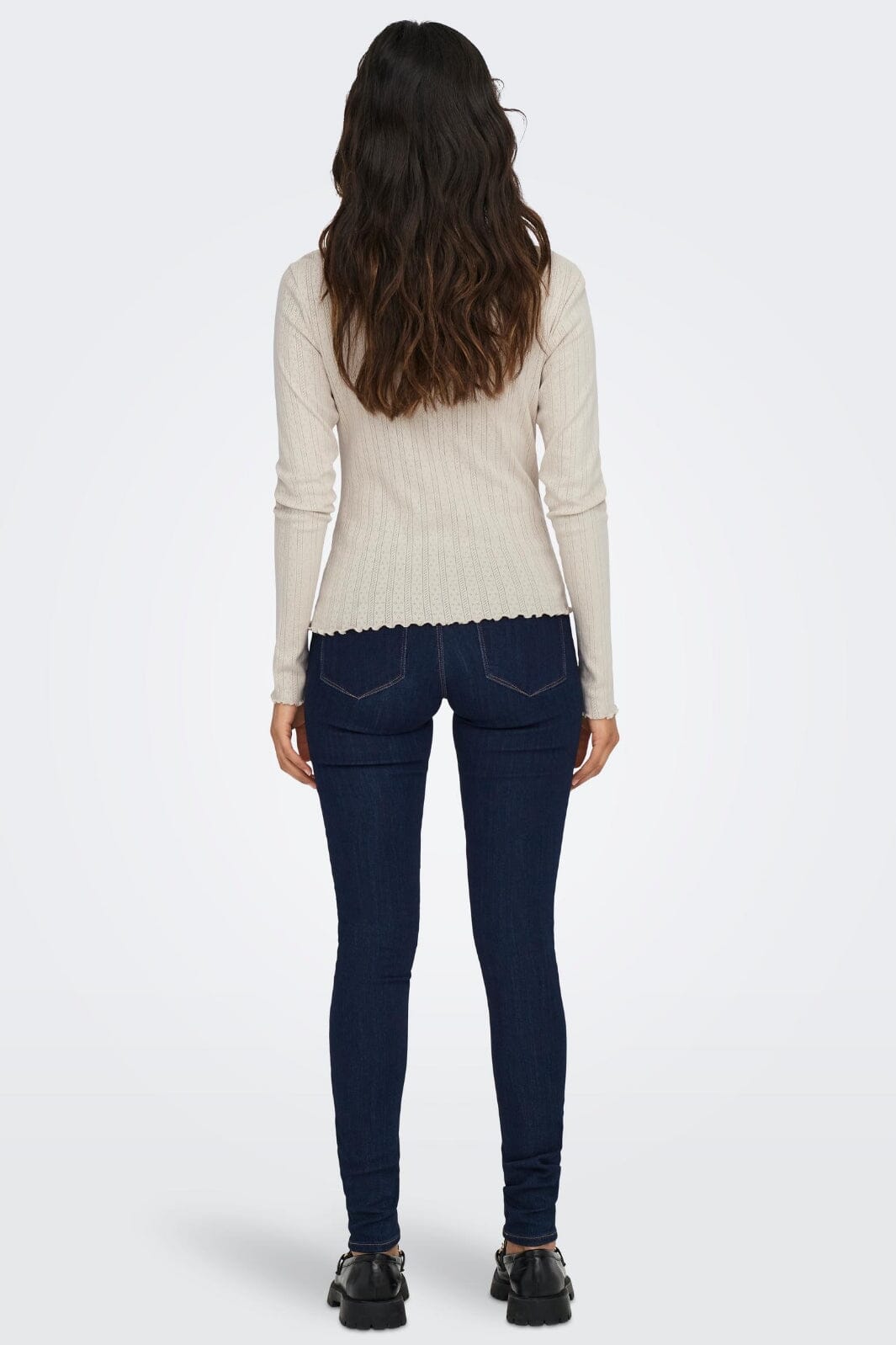 Only - Onlcarlotta L/S Top - 4238308 Pumice Stone