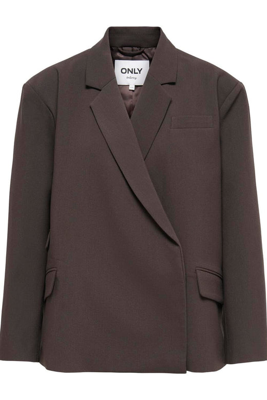 Only - Onlcilia-Raven L/S Oversize Blazer Tlr - 5141253 After Dark Blazere 