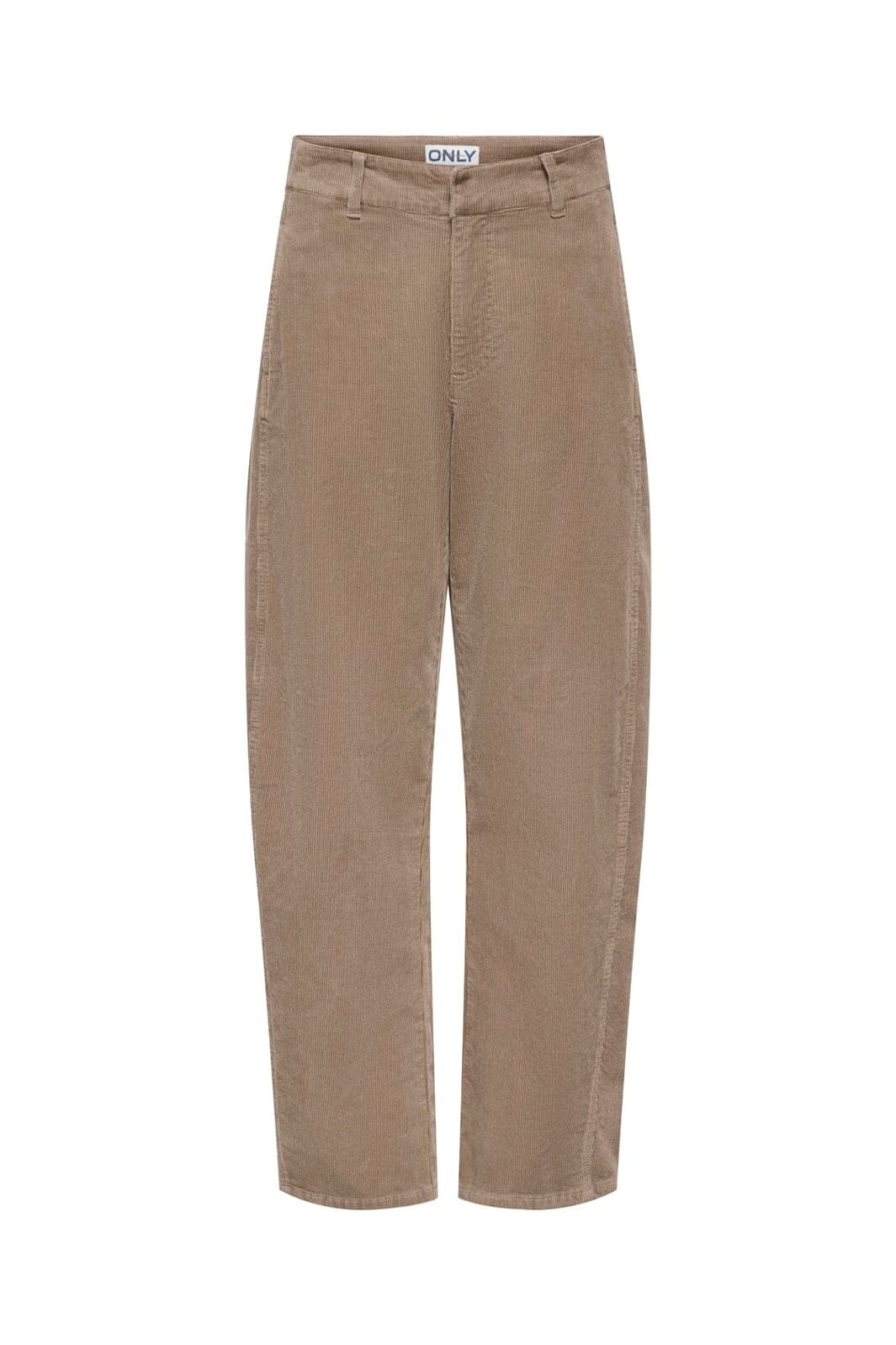 Only - Onlclair-Flora Cord Barrel Pant - 5103575 Taupe Gray