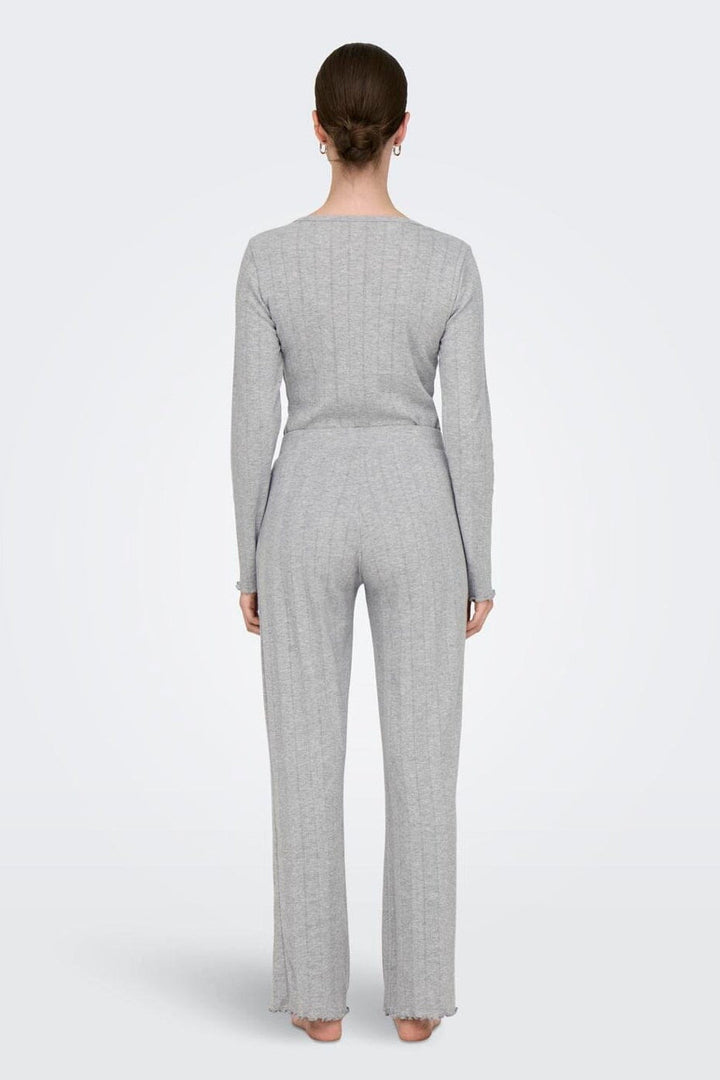 Only - Onlcozy Pyjamas Set Acc - 4655860 Light Grey Melange