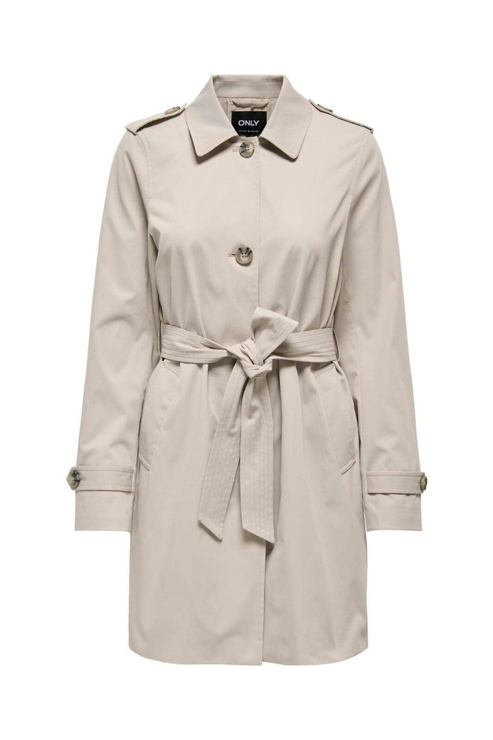 Only - Onldisa Life Sb Trenchcoat Cc - 4960264 Island Fossil