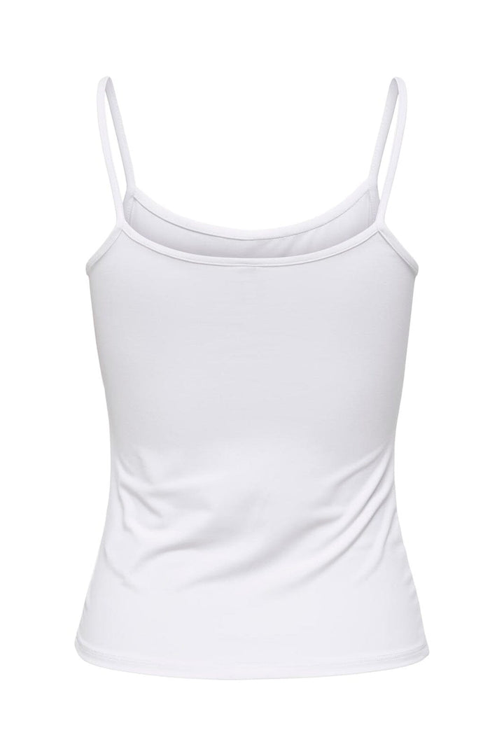 Only - Onlea S/L New Singlet - 4487717 Bright White