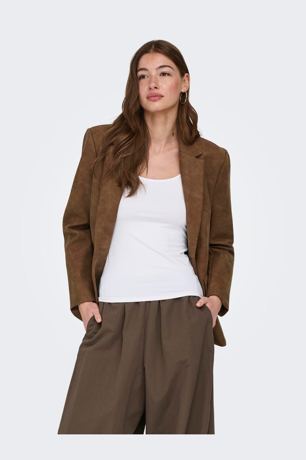 Only - Onlea S/L New Singlet - 4487717 Bright White