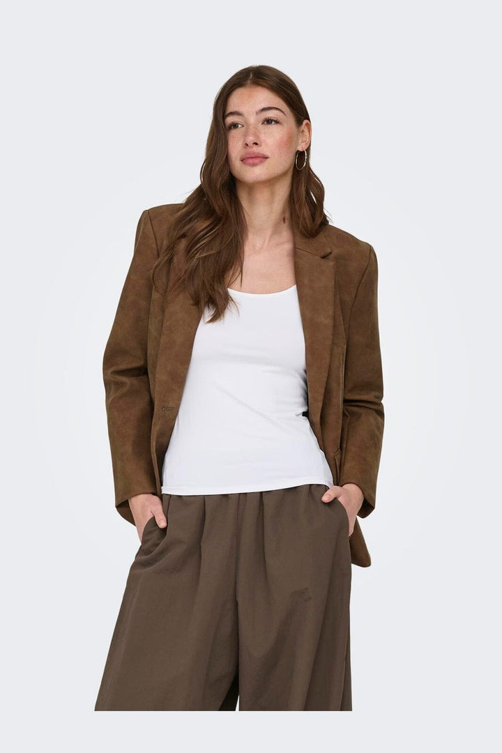 Only - Onlea S/L New Singlet - 4487717 Bright White