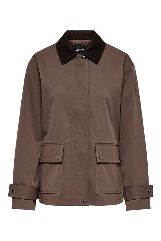 Only - Onlevelyn Mix Jacket - 5048475 Chocolate Martini