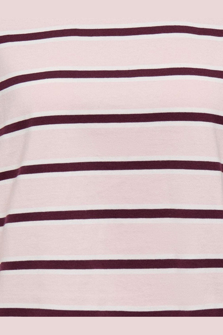 Only - Onlfreja L/S Stripe Top Cc - 5126939 Pale Lilac Freja Autumn (Fig)