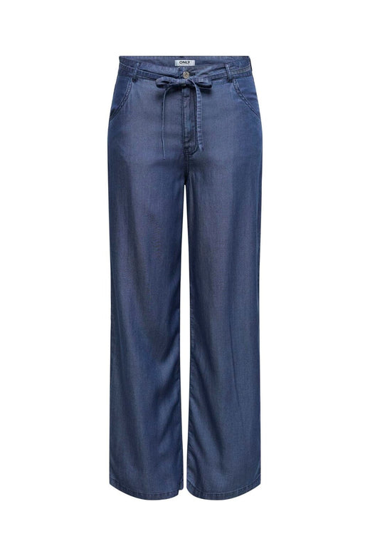 Only - Onlgianna Charis Straight Pants Wvncc - 4910687 Dark Blue Denim