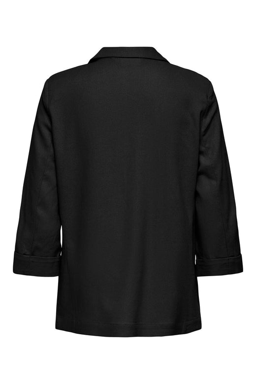 Only - Onlgoa 3/4 Unline Linen Bl Blazer Cc Tlr - 4942132 Black