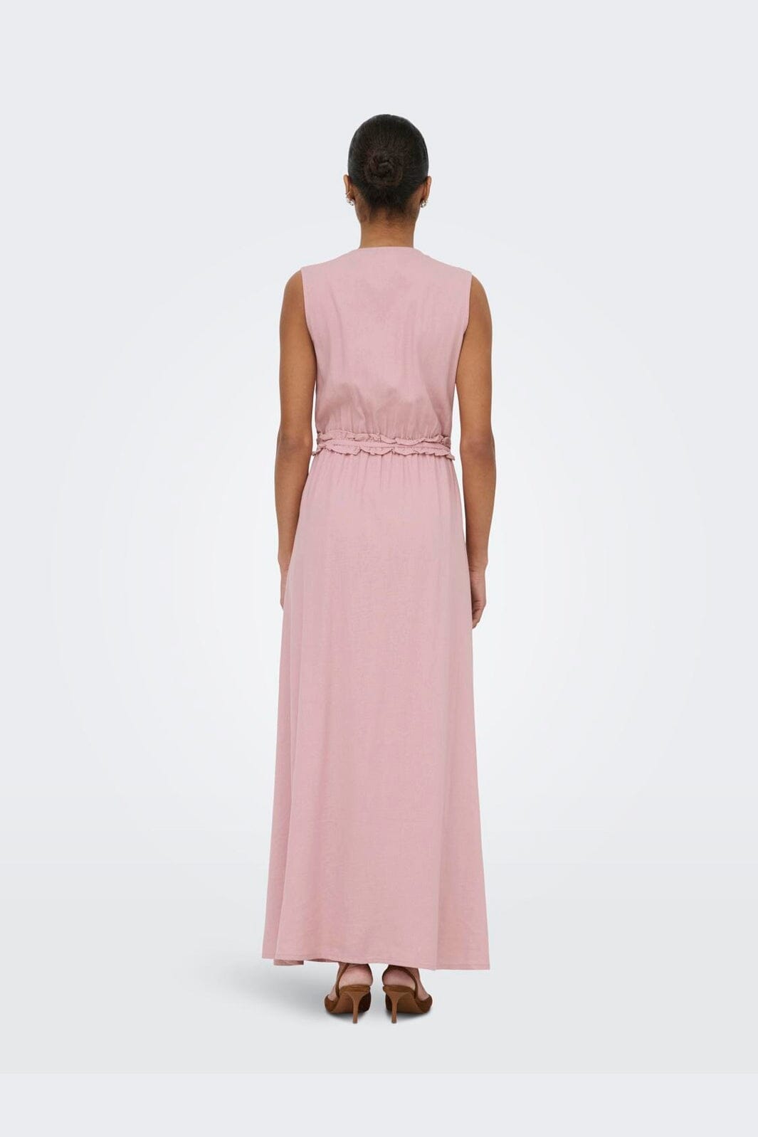 Only - Onlgoa Sl Linen Bl Long Dress Cc - 4942265 Burnished Lilac