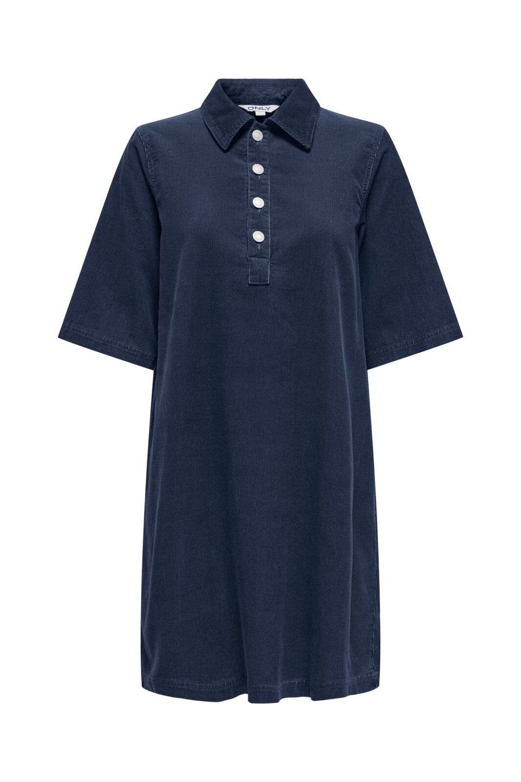 Only - Onlgry-Nessa S/S Cord Dress - 5124546 Navy Blazer