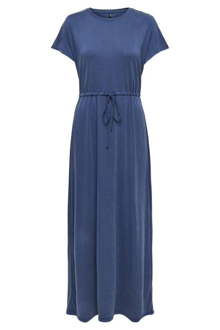 Only - Onlhannah S/S Long Dress - 4760665 Ensign Blue