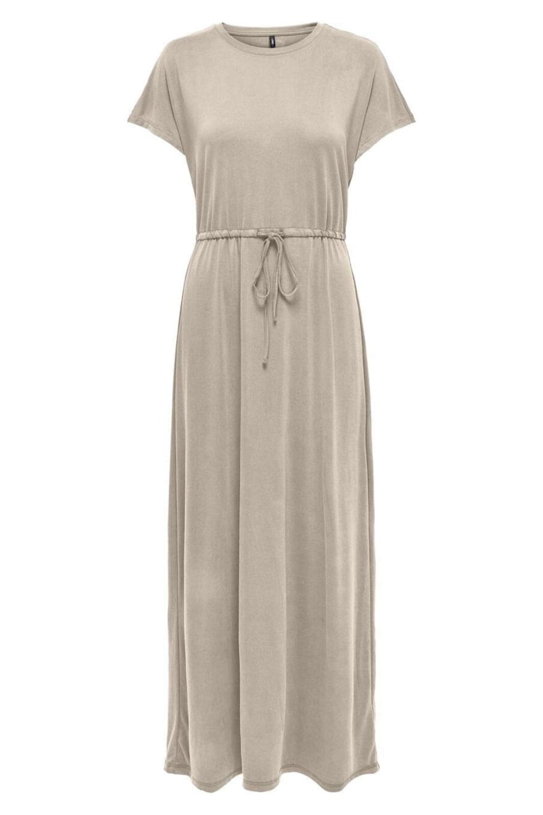 Only - Onlhannah S/S Long Dress - 4793475 Feather Gray