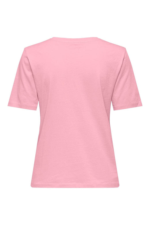 Only - Onlhappy S/S O-Neck Tee Pr - 5065228 Romance Rose