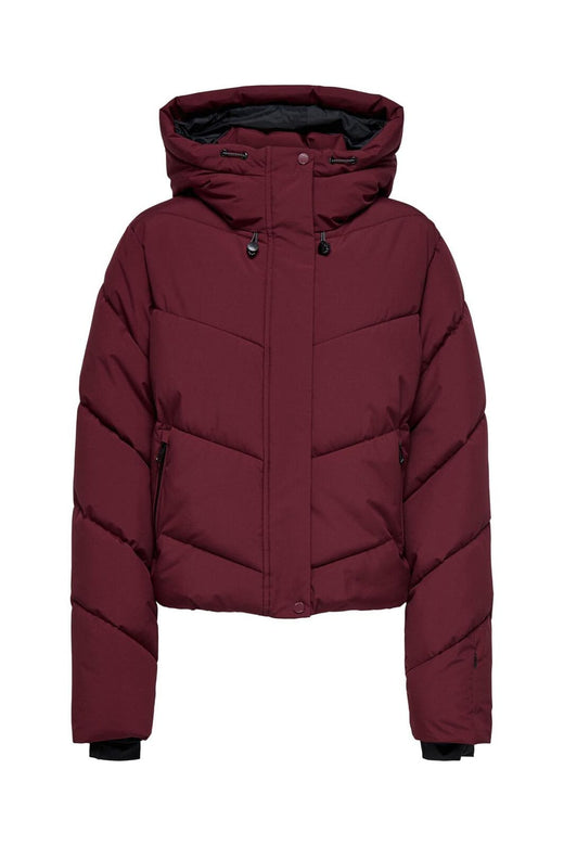 Only - Onlharper Life Short Premium Jacket - 4819158 Cabernet