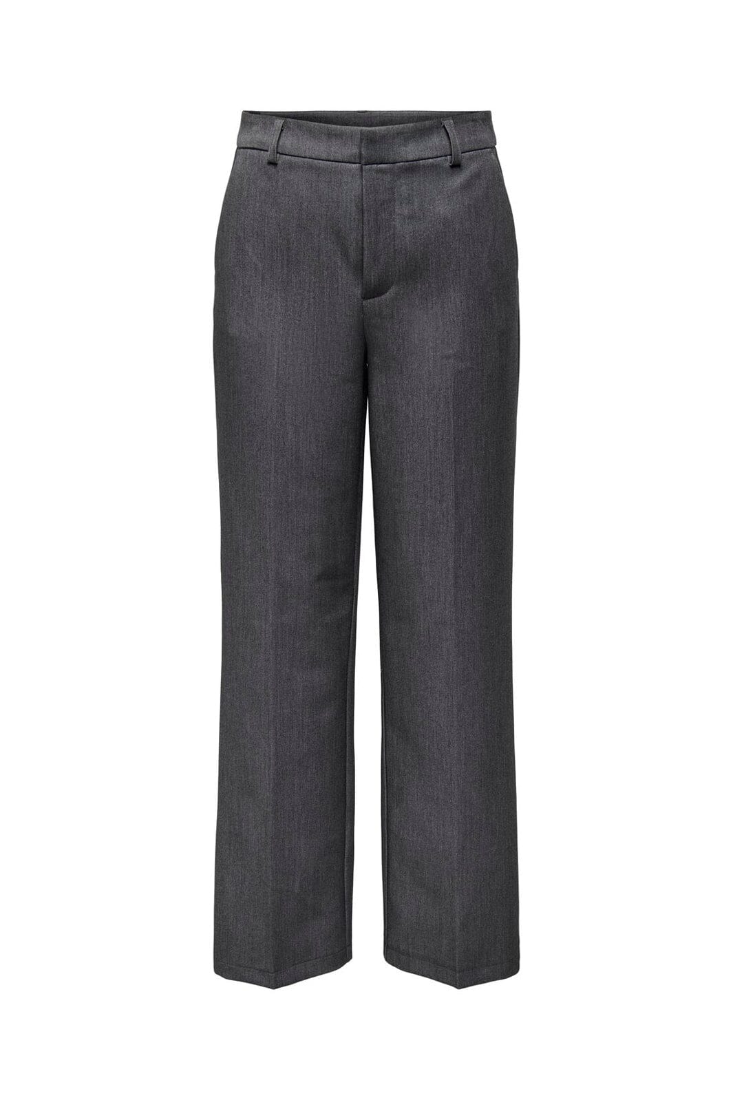 Only - Onlhattie-Lana W Mel Pant Tlr - 4462069 Dark Grey Melange