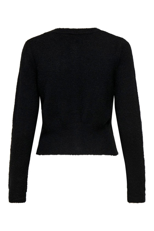 Only - Onlhavanna Ls Button Cardigan Knt - 4932231 Black Bling Button