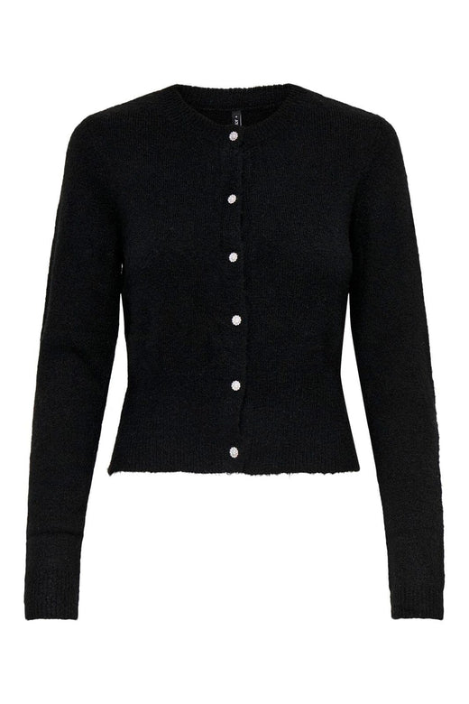 Only - Onlhavanna Ls Button Cardigan Knt - 4932231 Black Bling Button