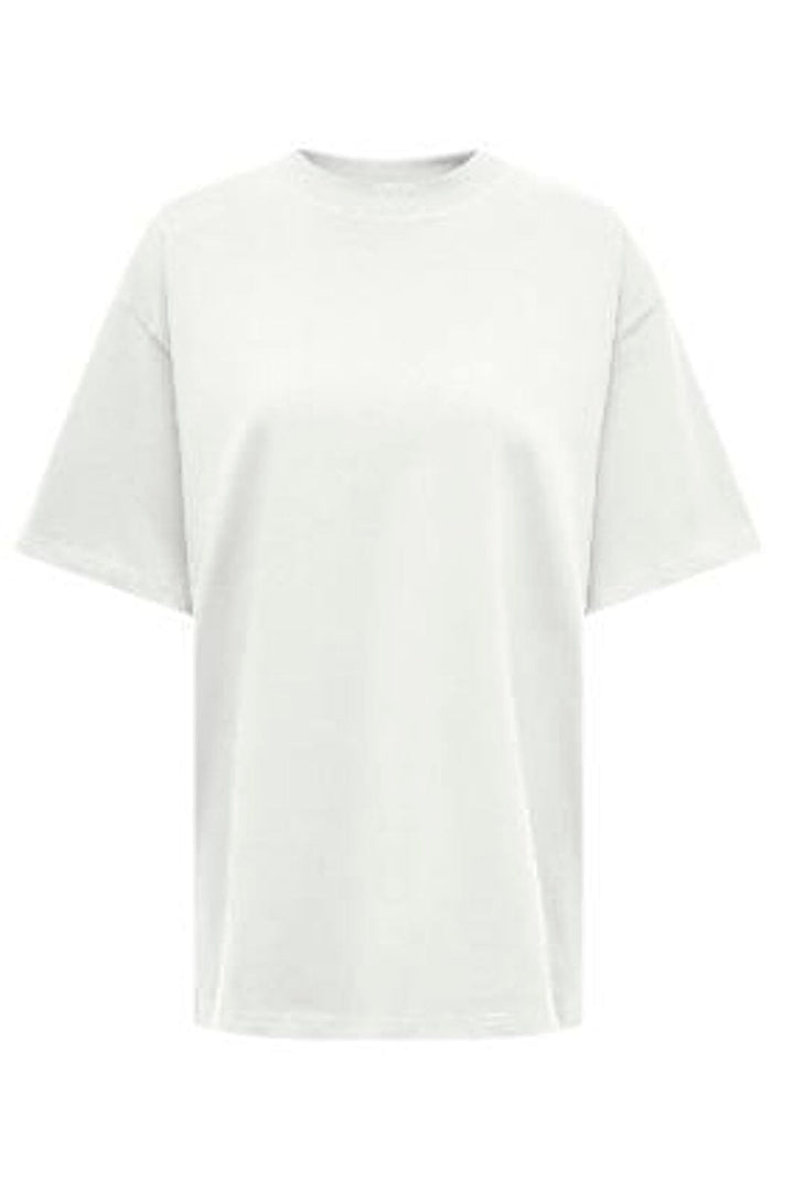 Only - Onljackie S/S Oversize Tee - 5220373 Bright White