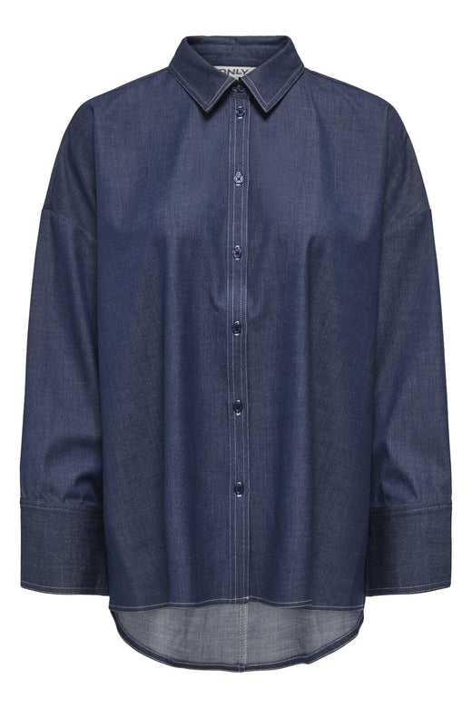 Only - Onljina L/S Stitch Shirt Cc - 4863706 Naval Academy W. Contrast Stitch