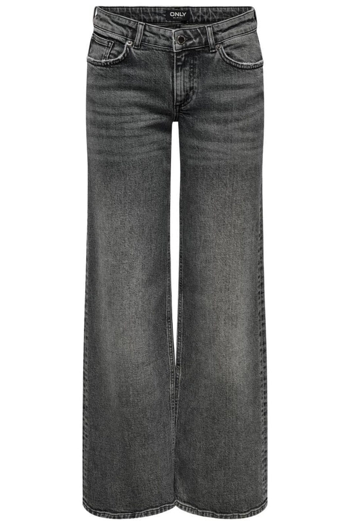 Only - Onljuicy Lw Wide Dot890 - 4673494 Dark Grey Denim