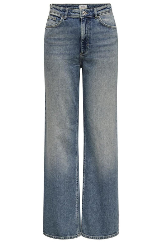 Only - Onljuicy Wide Dot334 - 4744979 Medium Blue Denim Tint Jeans 