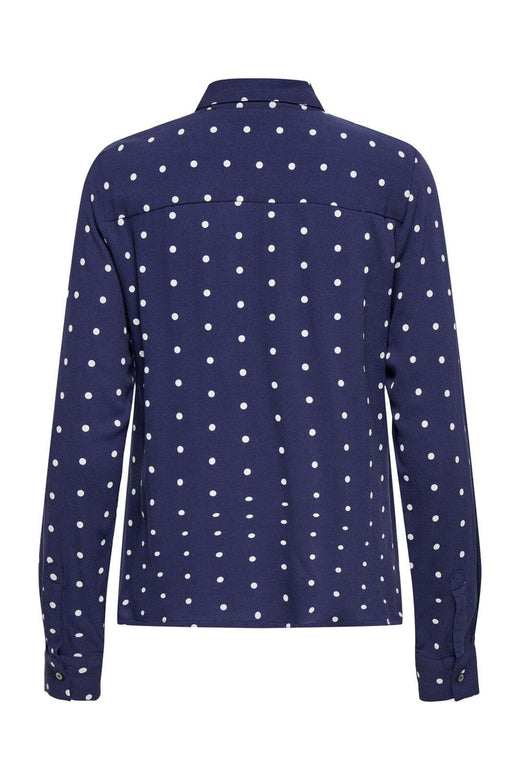 Only - Onlkeshav L/S Shirt - 4991000 Patriot Blue Dots