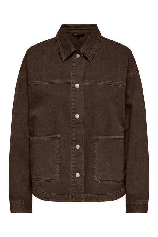 Only - Onllara Twill Jacket - 5070348 Demitasse