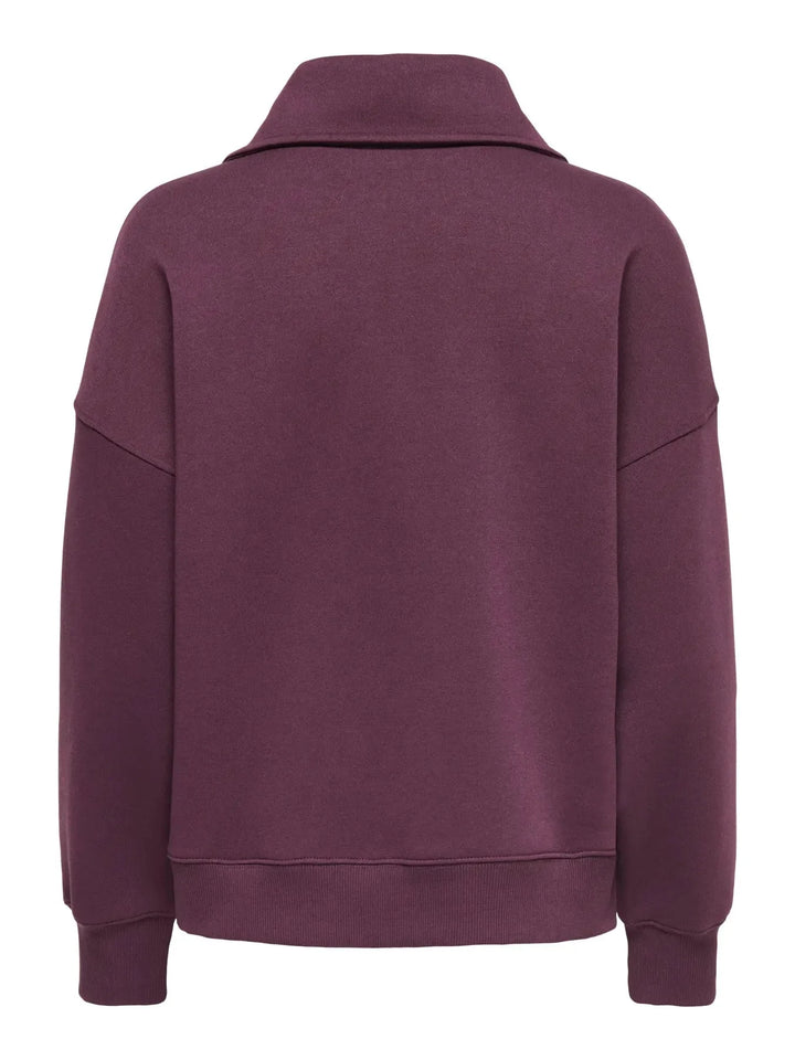 Only - Onllesure L/S Half Zip Rs Swt - 5117440 Fig Sweatshirts 