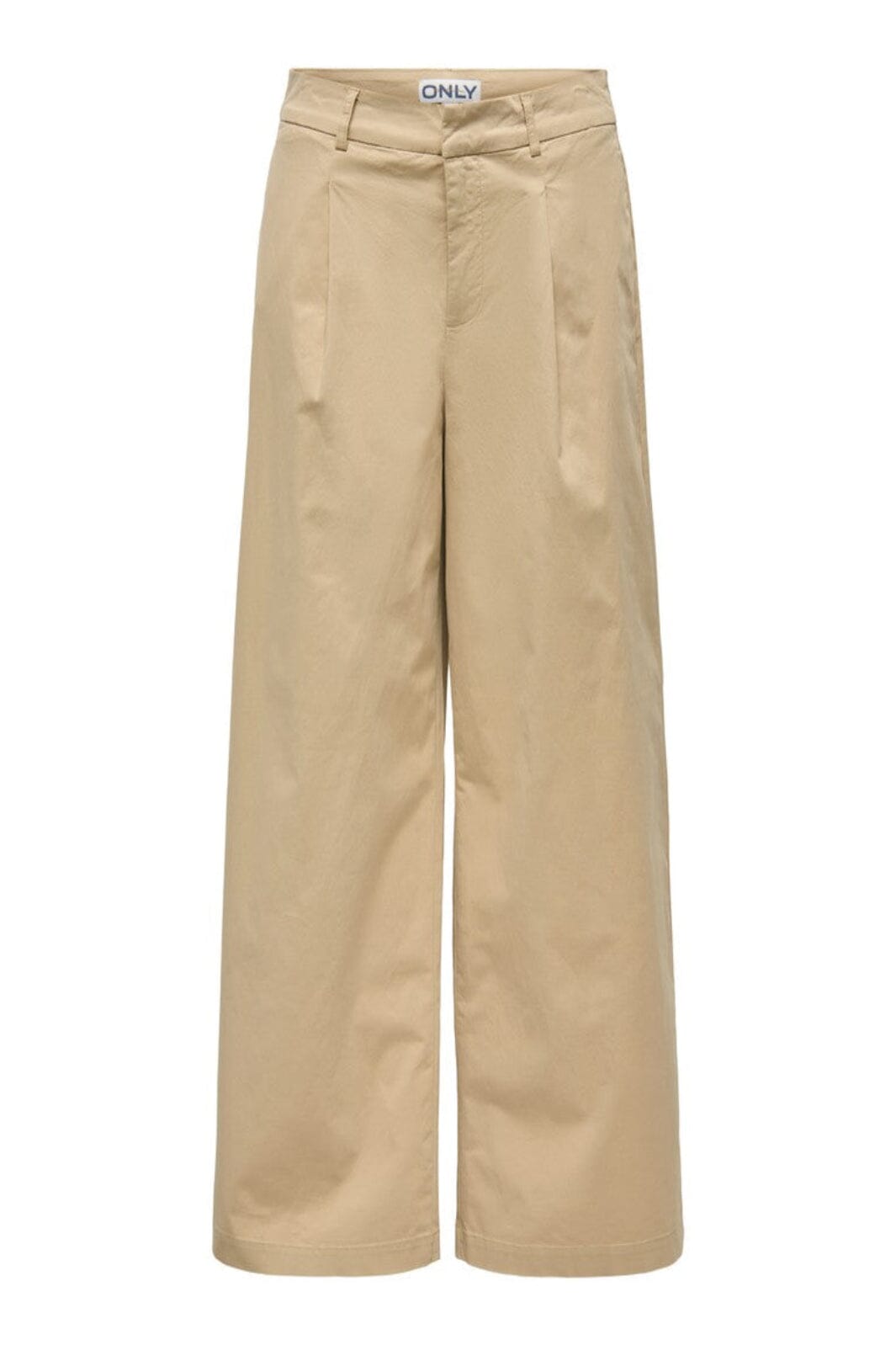 Only - Onlliana X Wide Pleat Pant Ox - 4933750 Travertine Bukser 