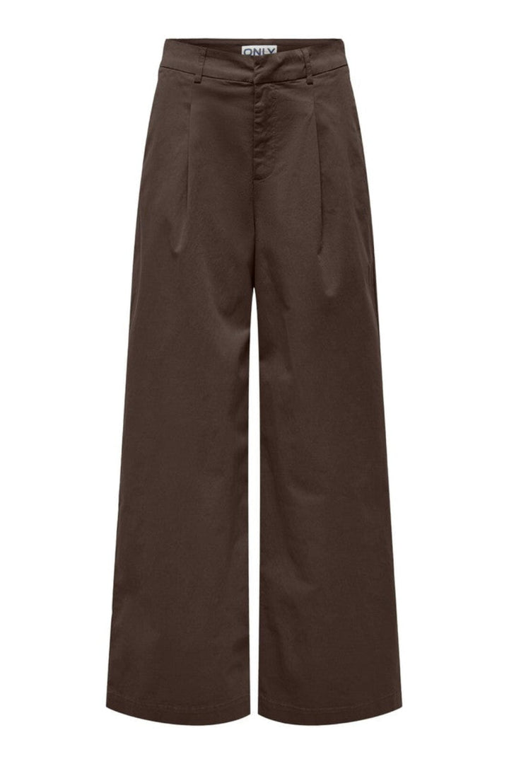 Only - Onlliana X Wide Pleat Pant Ox - 5164852 Delicioso Bukser 