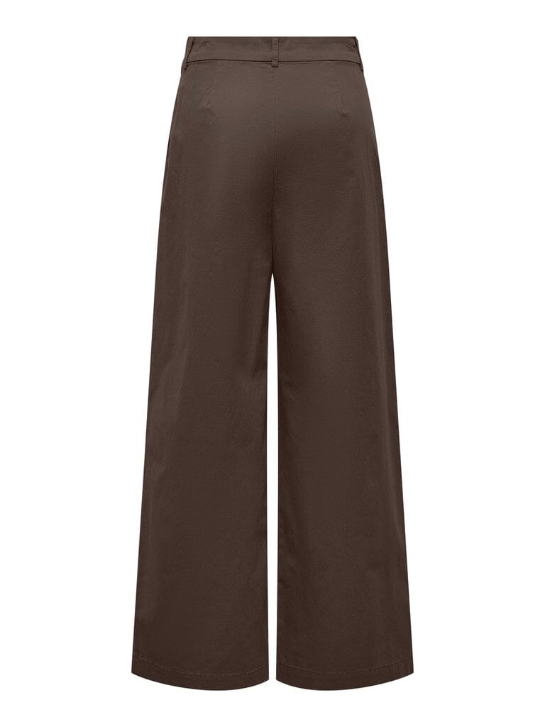 Only - Onlliana X Wide Pleat Pant Ox - 5164852 Delicioso Bukser 