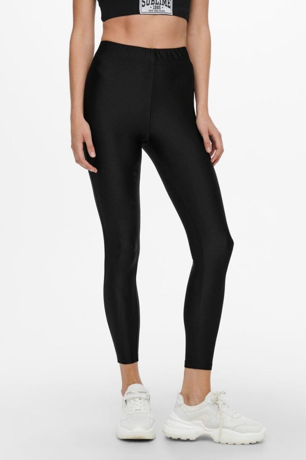 Only - Onllina Shiny Leggings - 3794412 Black