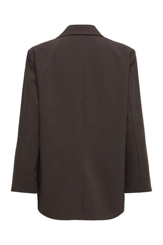 Only - Onllinda-Raven Life L/S Bf Blazer Tlr Ox - 4980287 Coffee Bean