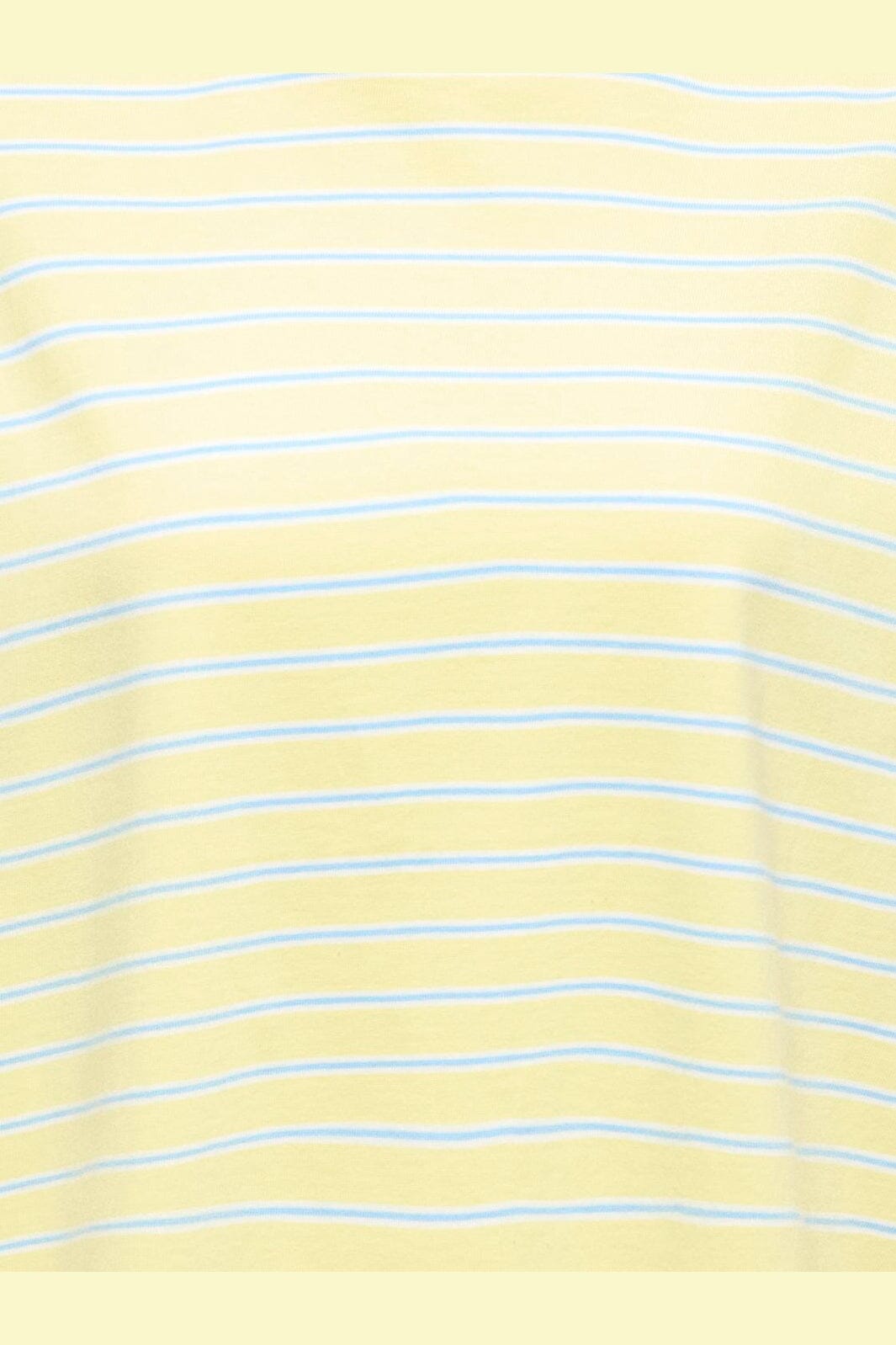 Only - Onllisa Stripe S/S Top - 5190511 Double Cream Cd/ Blue Stripes