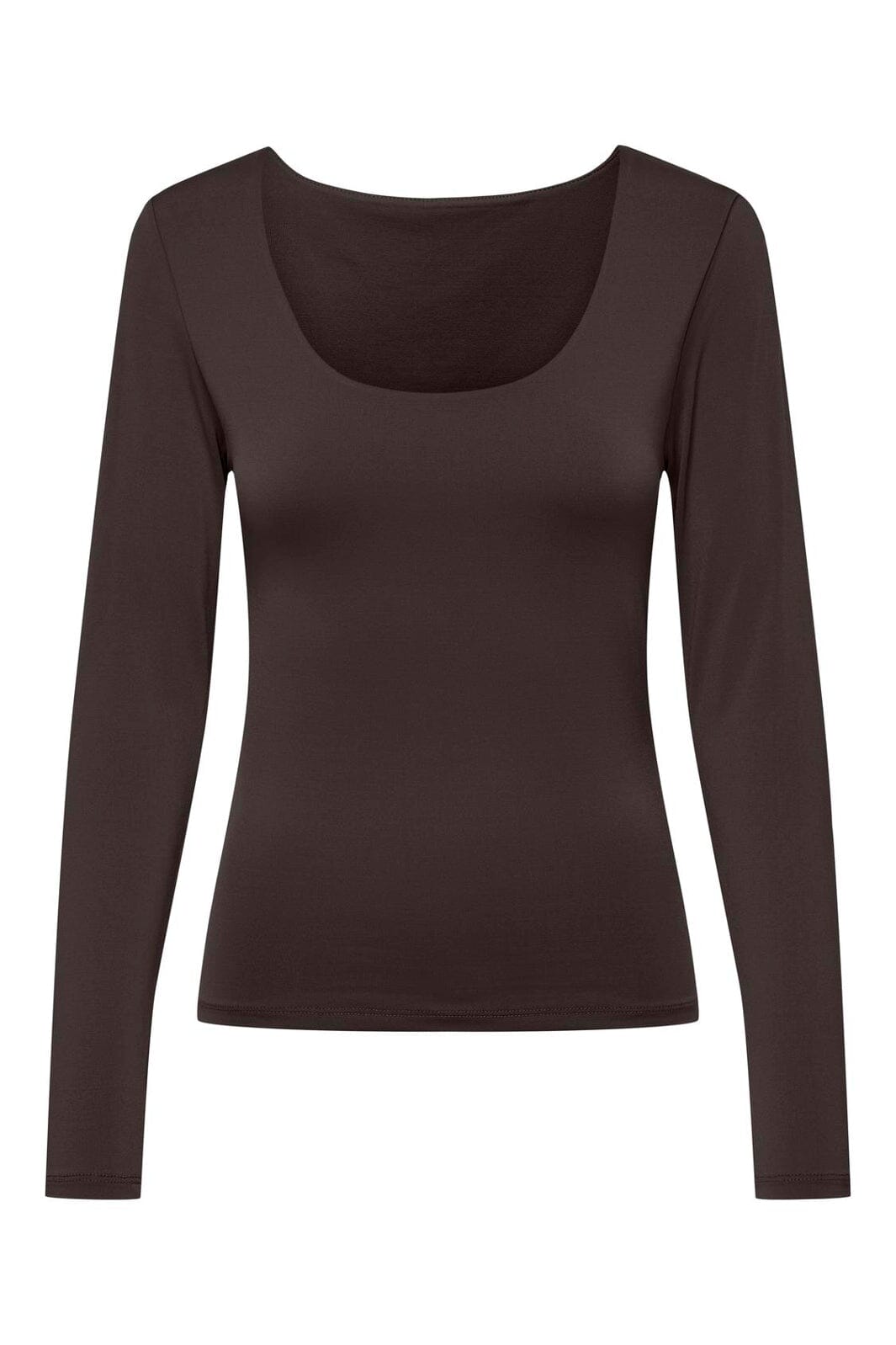 Only - Onllone 2-Way L/S Top - 4800393 Chocolate Torte
