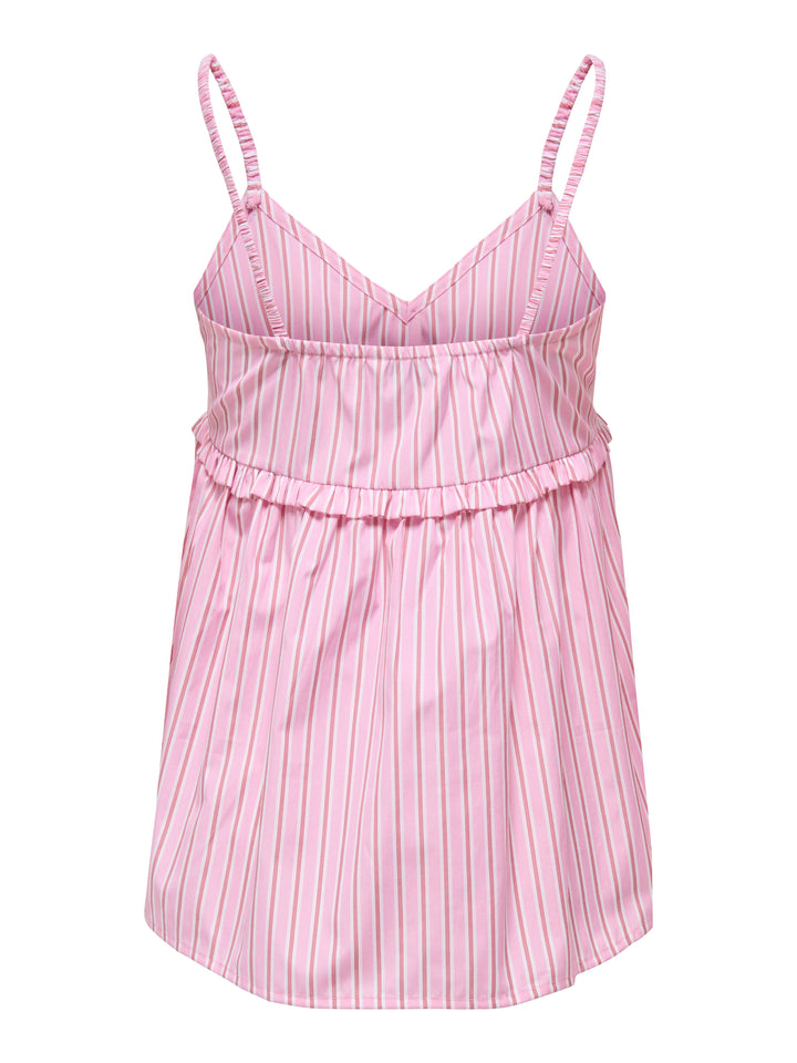 Only - Onlloris Strap Flowy Top - 4988485 Lilac Sachet Spiced Apple Toppe 