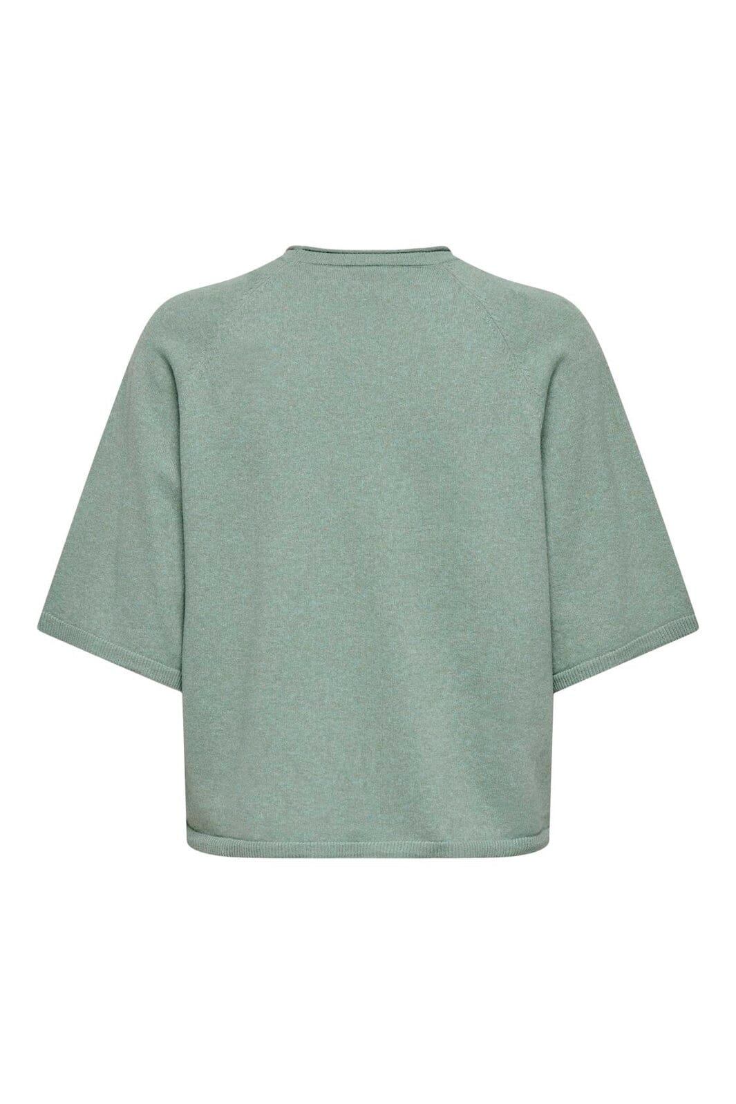 Only - Onlloyal 2/4 O-Neck Knt - 4979626 Chinois Green Melange