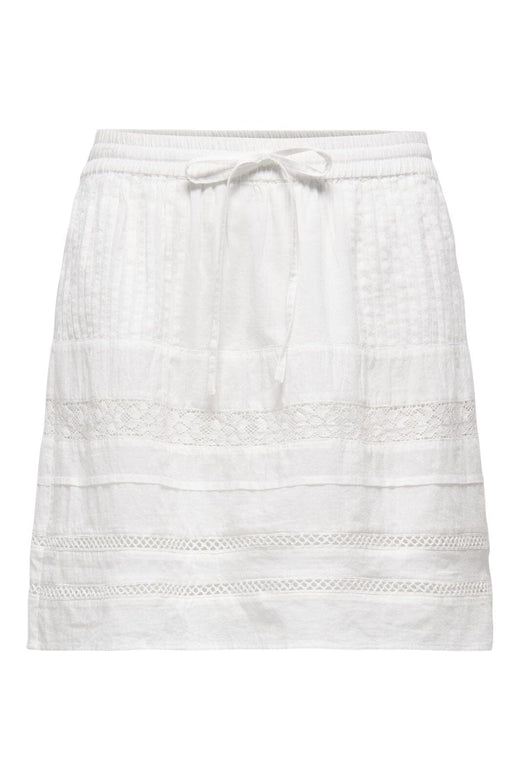 Only - Onllynden Short Skirt Ox - 4926148 Cloud Dancer