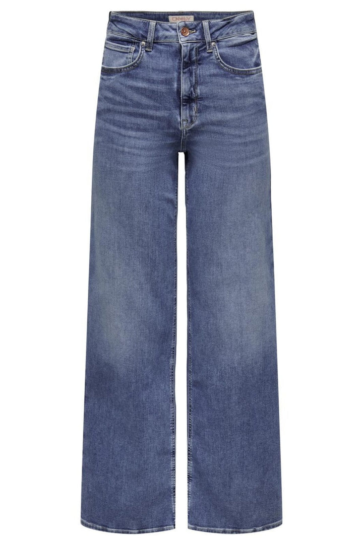 Only - Onlmadison Blush Wide Cro372 - 4117715 Medium Blue Denim
