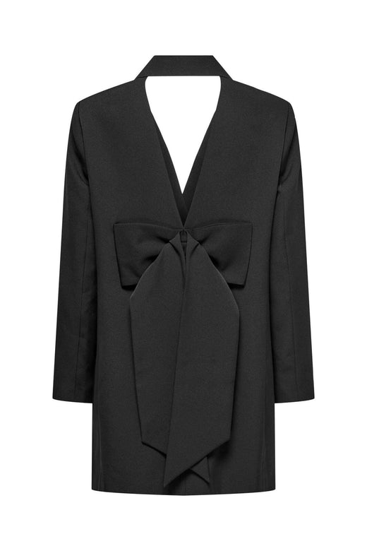 Only - Onlmalika Life L/S Bow Blazer Dress Tlr - 4978548 Black