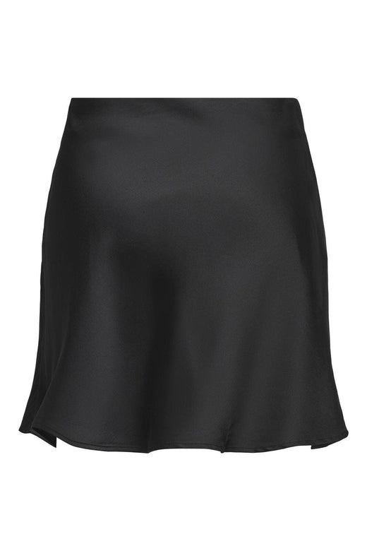 Only - Onlmika Vis Satin Short Skirt - 4900632 Black
