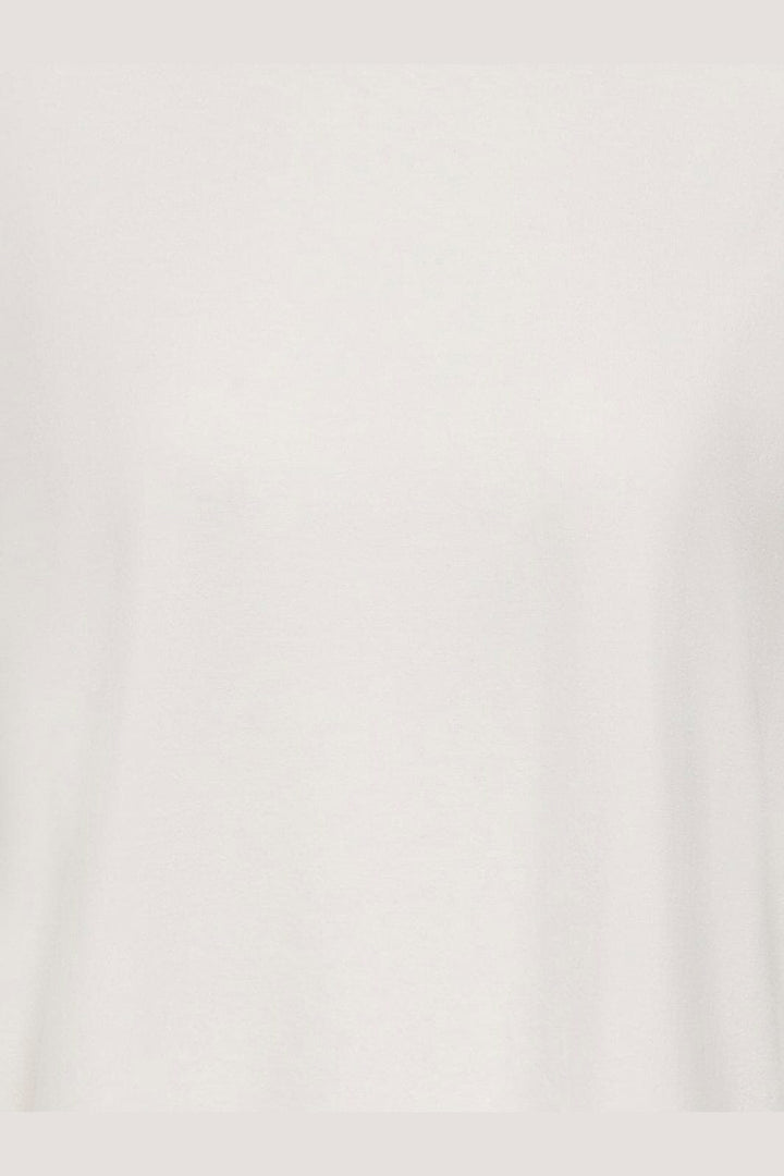 Only - Onlmoster L/S Lace Detail Top - 5208947 Cloud Dancer Tone In Tone Lace