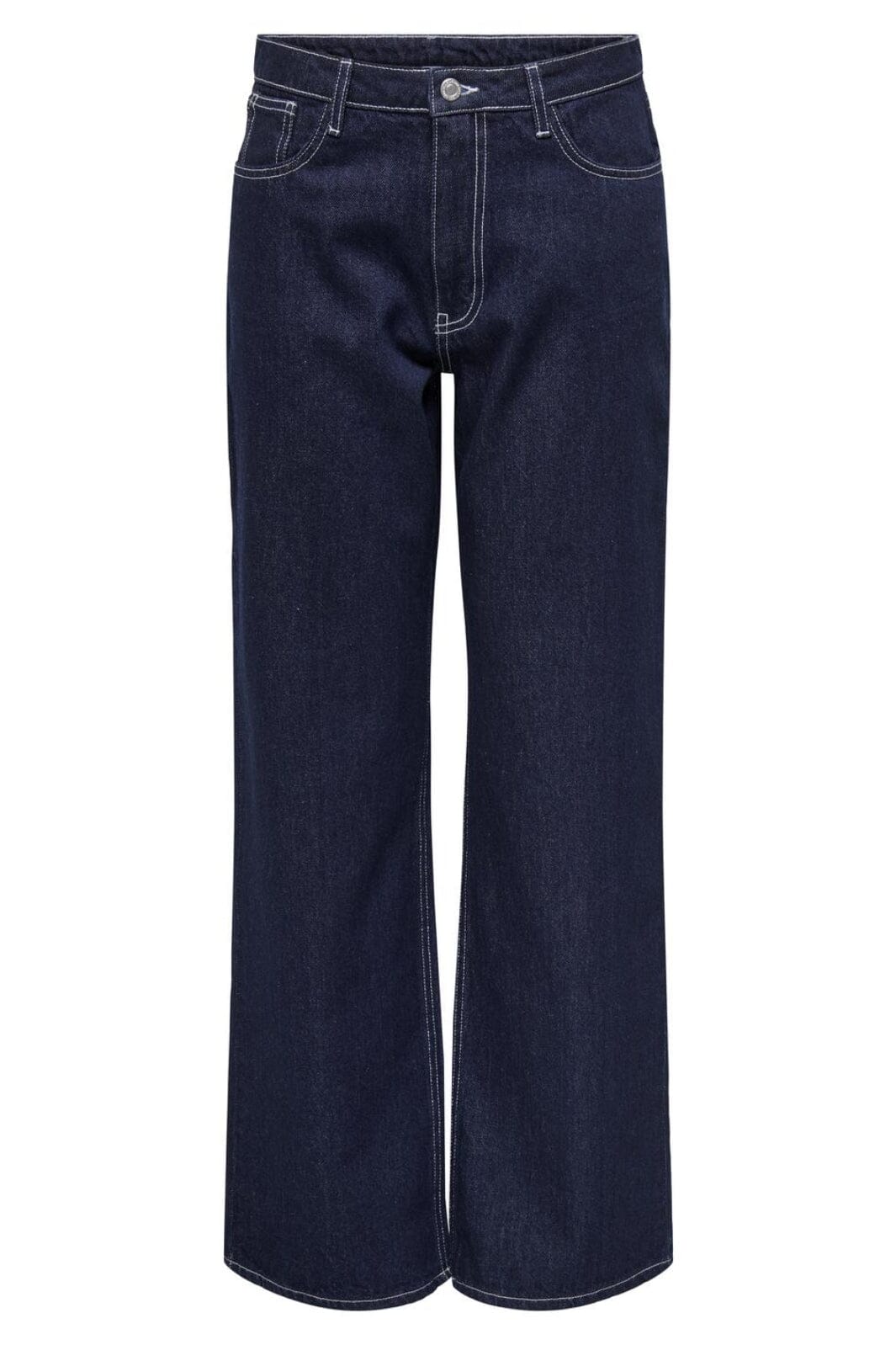 Only - Onlnehva Solid Wide Azg - 4608298 Dark Blue Denim