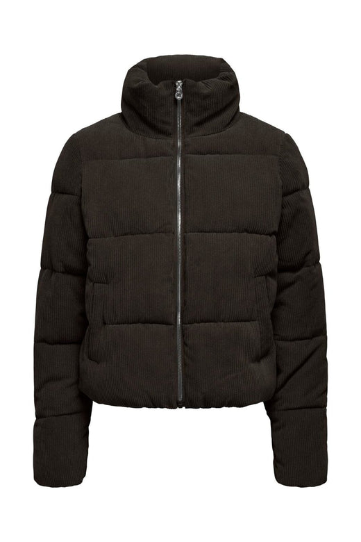Only - Onlnewdolly Corduroy Puffer - 5118407 Chocolate Torte Big Corduroy Pattern