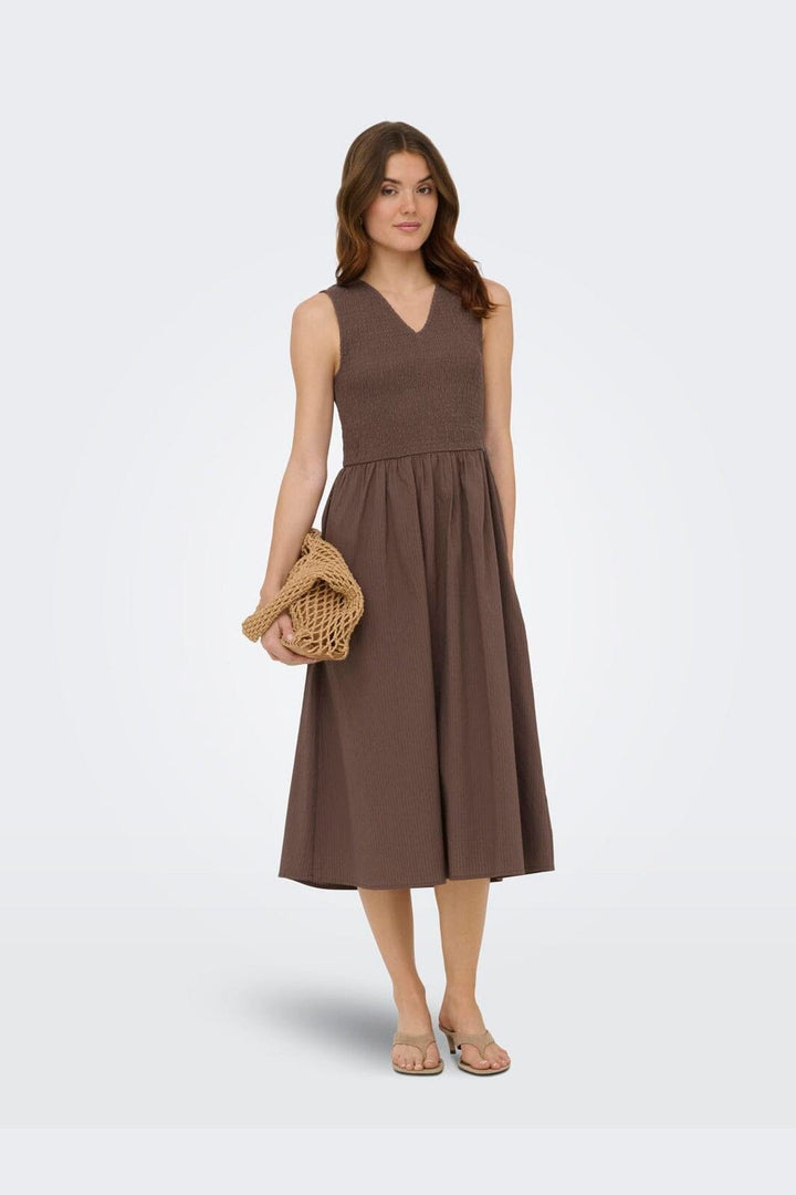 Only - Onlnoema S/L Long Smock Dress - 5092644 Shopping Bag