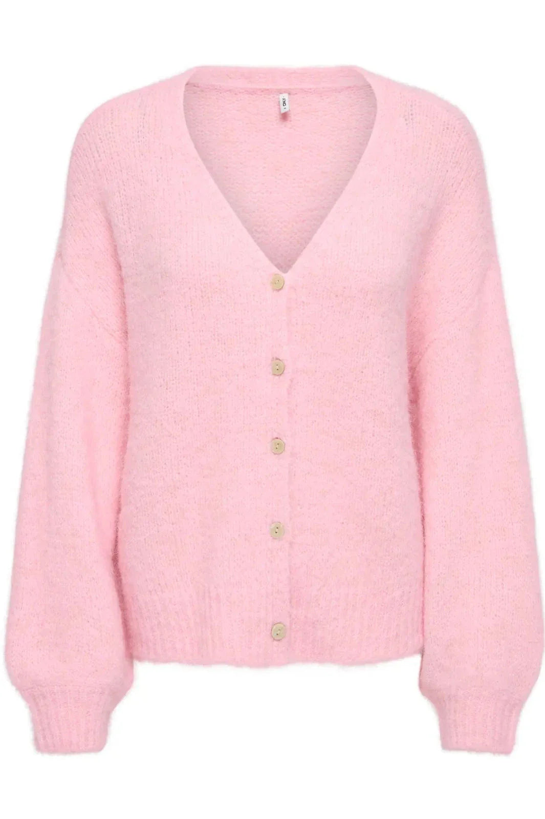 Only - Onlnordra Ls Vneck Cardi Knt - 5049977 Pale Lilac Melange/Fmop Button Cardigans 