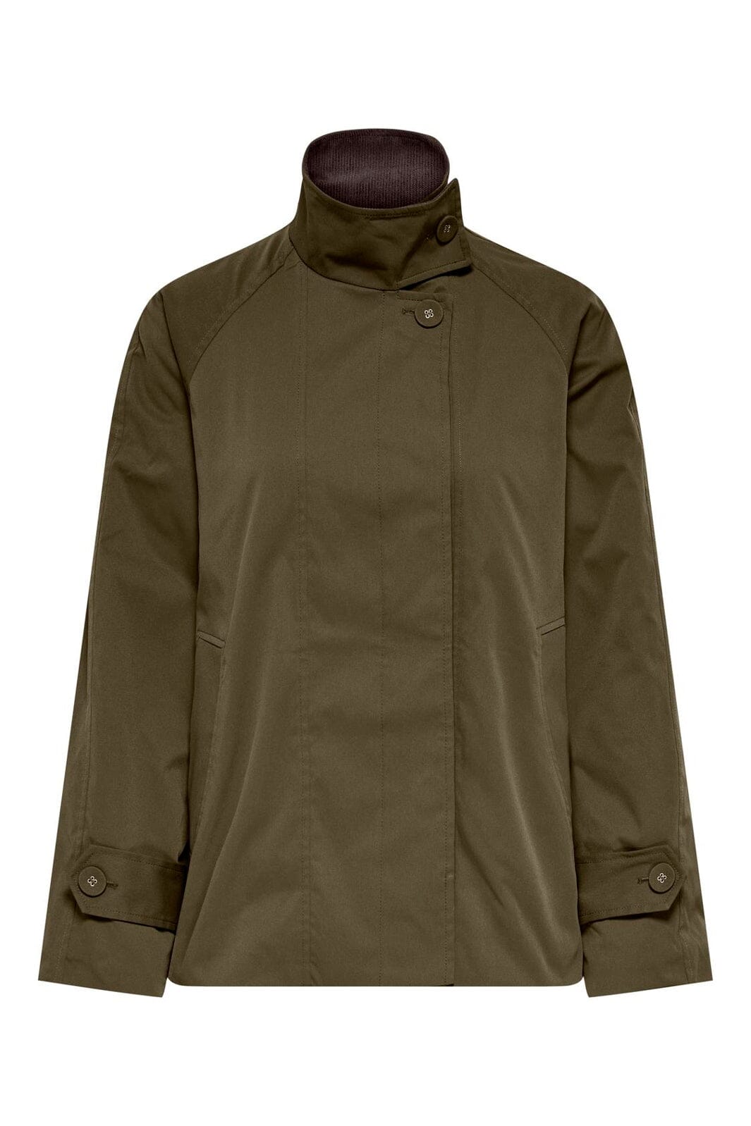 Only - Onlorchid Cord Jacket Cc - 5100623 Dark Olive Chocolate Torte