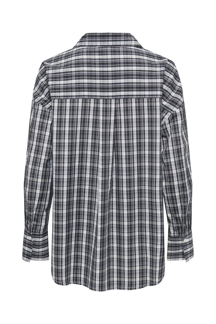 Only - Onloregon Alva Ls Reg Shirt - 5197068 Black B&W Checks